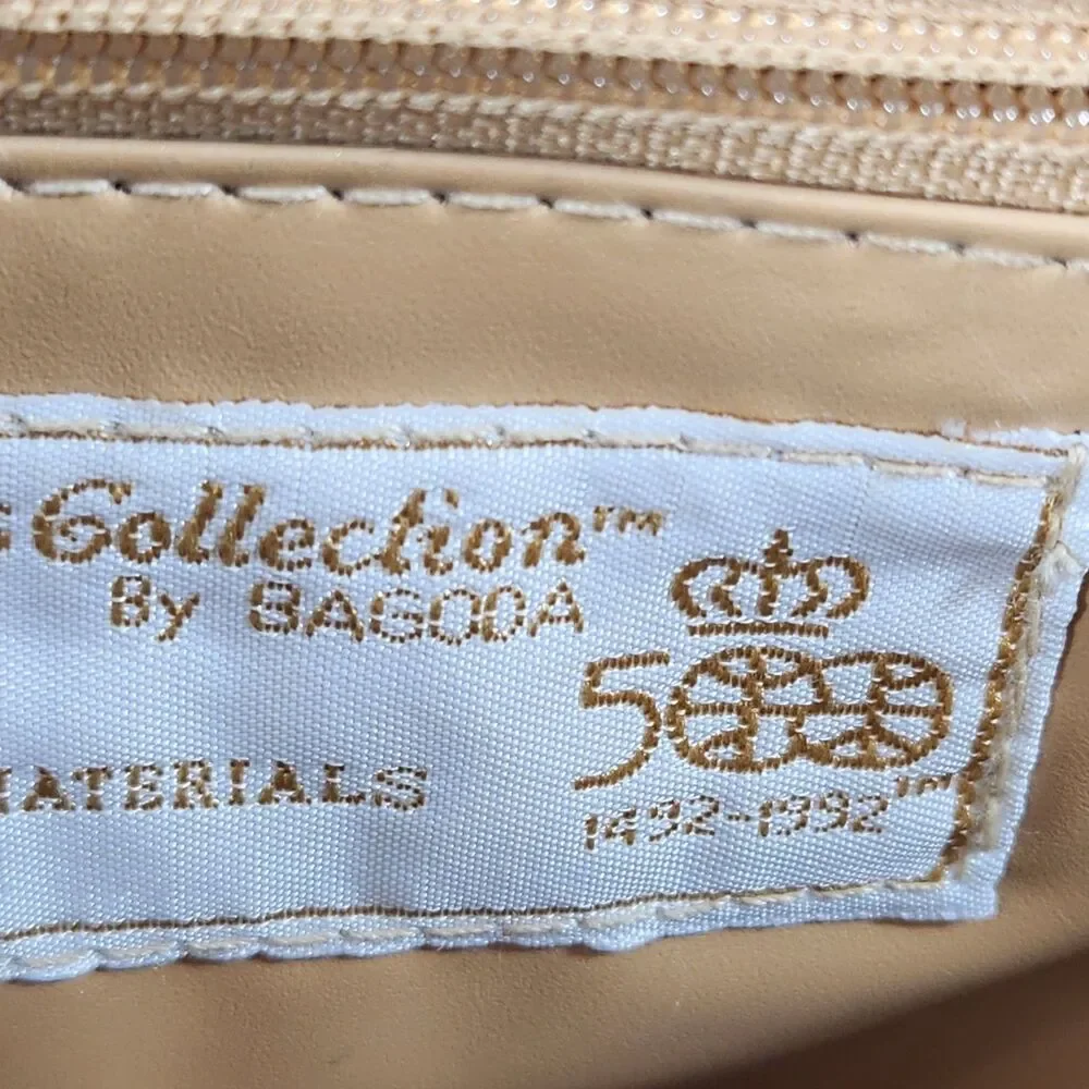 The Columbus Collection by Bagoda World Map 500th Anniversary Messenger Bag Vtg